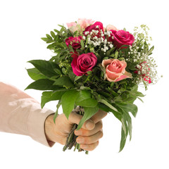 Blumen schenken