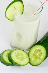 green cucumber coctail