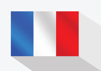 France Flag. illustration
