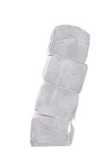 Stack of folded disposable papers.