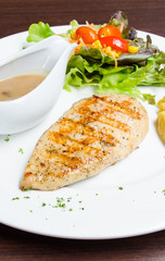 Grilled chicken breast