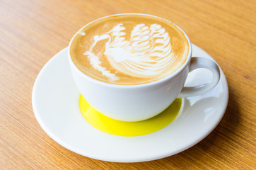 Latte coffee