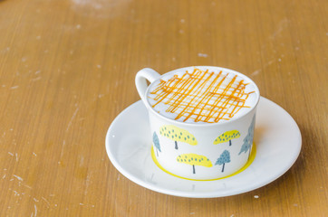 Caramel coffee
