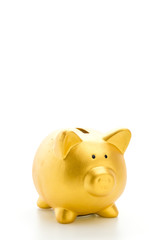 Piggybank isolated on white background
