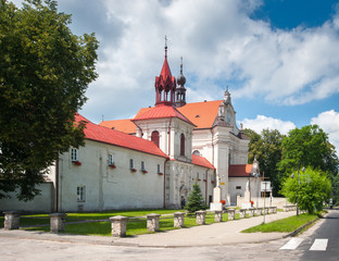 Fototapeta na wymiar Zespół klasztorny oo. dominikanów w Krasnobrodzie