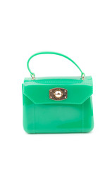 Handbag isolated white background