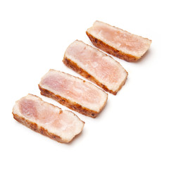 Cooked crocodile meat