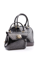 Handbag isolated white background