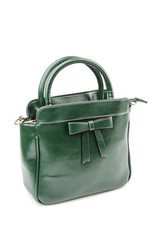 Handbag isolated white background