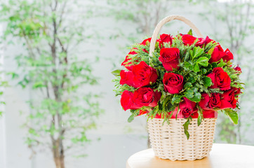 Rose basket
