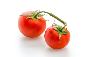 Tomato isolated on white