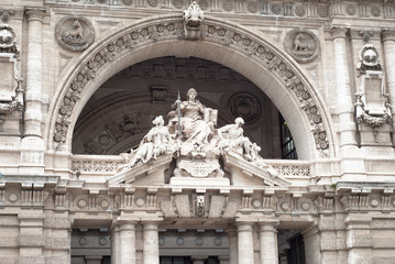 Palace of Justice, Rome, detail