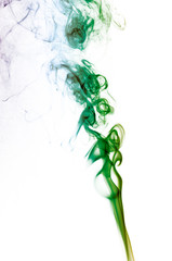 Colored smoke