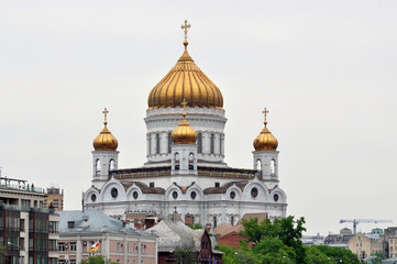 Fototapeta na wymiar Moscow. Cathedral of Christ the Saviour