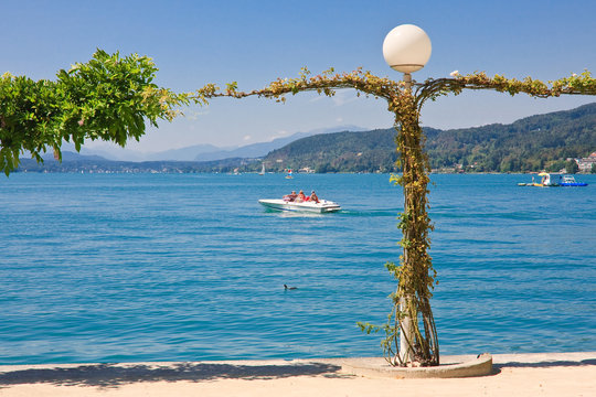 Resort Portschach am Worthersee. Austria