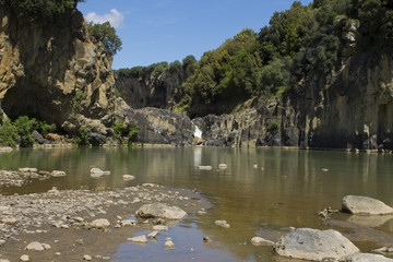 cascata lago pellicone