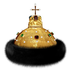 Russian Imperia Symbol - Monomakh's Cap (3D)