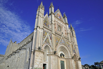 Fototapeta na wymiar Katedra w Orvieto