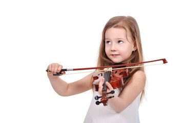 girl with violin © vetkit
