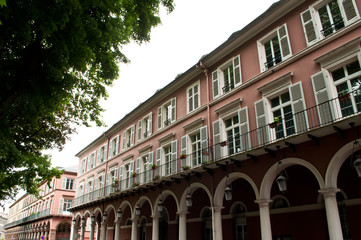 Fototapeta premium Immeuble centre ville de Mulhouse, Alsace