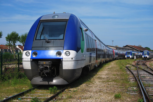 Fototapeta Train régional français