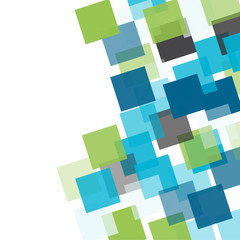 Abstract square mosaic background