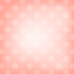 Polka dot pink background