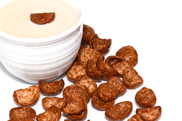 the chocolate with milk