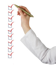 Filling checklist