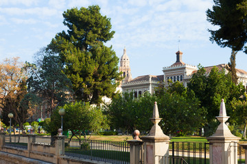 Fototapeta na wymiar View of Murcia in spring
