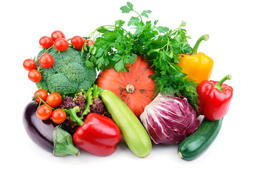 Fototapeta na wymiar set of vegetables
