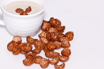 the chocolate with milk