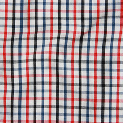 Texture of a checkered picnic blanket.