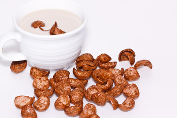 the chocolate with milk