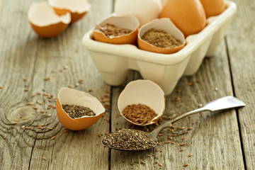 Natural egg replacers