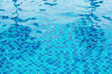 Obraz premium Blue pool water