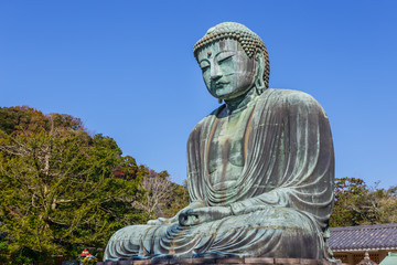 The Great Buddha at Kotokuin Temple in Kamakura