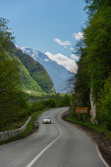 Georgia mountains landscape