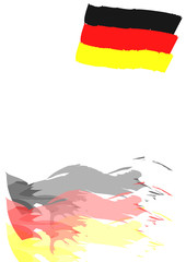 Deutschland Fahne Hintergrund