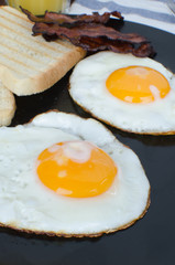 Fried eggs