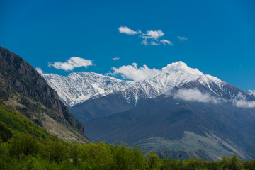 Fototapeta na wymiar Georgia mountains landscape