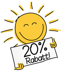 20 % Rabatt