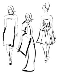 SKETCH. fashion girls
