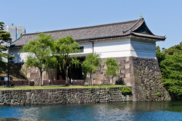 Fototapeta na wymiar 江戸城の桜田門