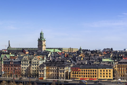 view of Gamla Stan, Stockholm