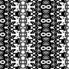 Black-and-white pattern vintage