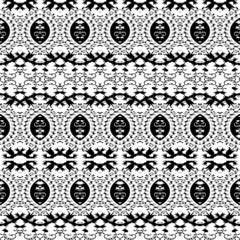 Black-and-white pattern vintage