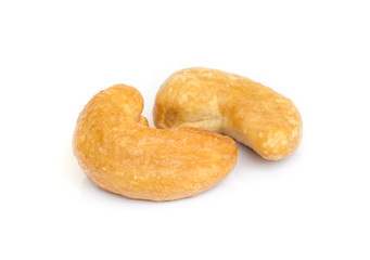 Roasted cashew nuts.