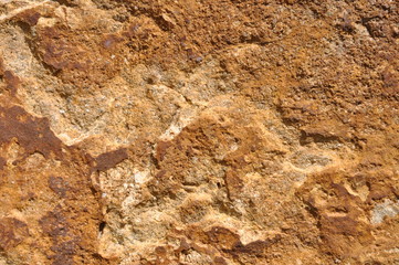 Sandstone texture close up horizontal background