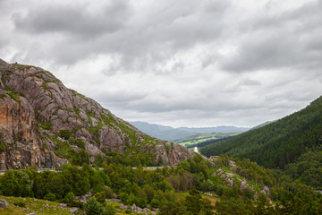 Fototapeta na wymiar Scenic view of Norway